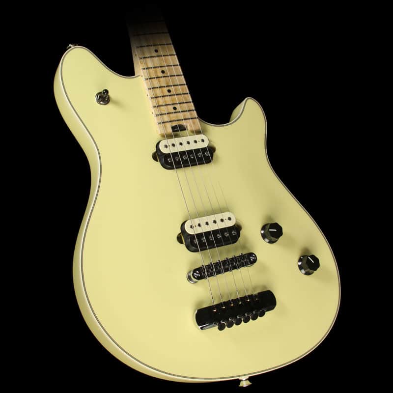 EVH Wolfgang USA Custom with Hardtail Bridge Vintage White image 1