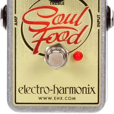 Electro-Harmonix Soul Food Overdrive Guitar Effects Pedal image 2