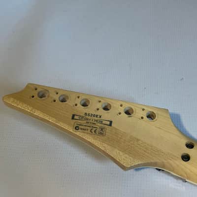 2006 Korean Ibanez S520EX Wizard II 22 Fret AANJ Replacement Guitar Neck Floyd Ready image 22
