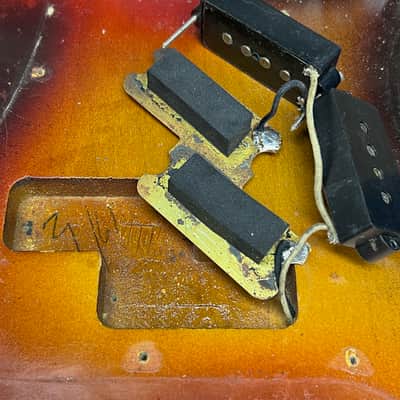 1961 Fender Precision Bass Sunburst w/ Rosewood Fingerboard image 17