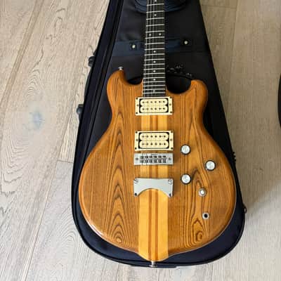 RARE & Collectable 1970s Kasuga SC-800 Scorpion Natural Neck-Through DiMarzio Pickups Japan Vintage MIJ image 15