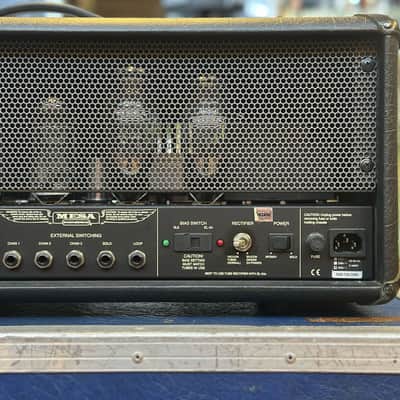 Mesa Boogie Dual Rectifier Solo Head 3-Channel 100W Amp - Chrome Panel image 4