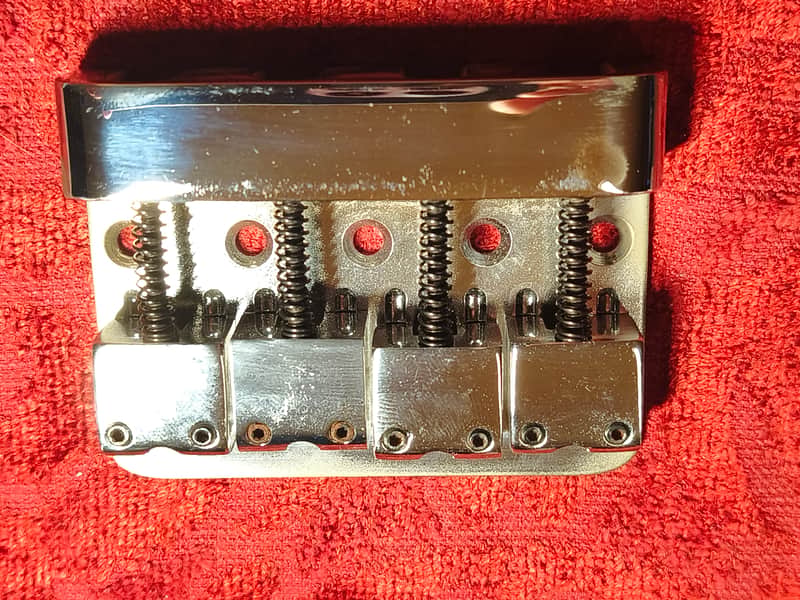 DiMarzio FB-1202 Deluxe Brass Bass Bridge (Kahler/APM) – NOS – Vintage 80s image 1
