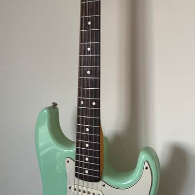 Fender American Vintage Reissue '62 Stratocaster 2004 Surf Green image 6