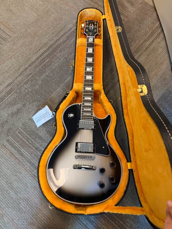 Gibson Les Paul Custom 2025 - Silver burst image 1
