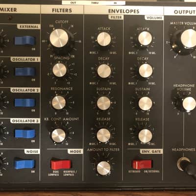 Moog Minimoog Voyager signed, w/ hard & soft case image 7
