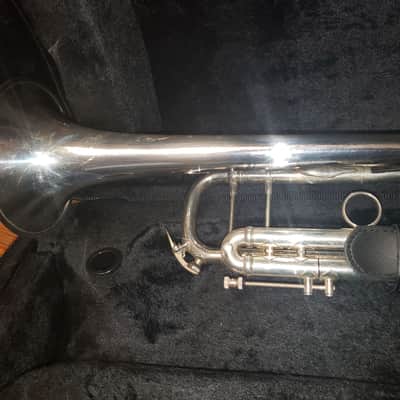 Bach Stradivarius Artisan AB190S Silver Trumpet! Chem Cleaned & Serviced! image 3