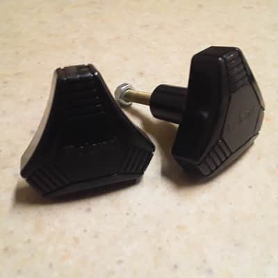 (Pair) of Vintage Roland Triangular Drum Clamp Tightening Knobs - (2 Knobs) - *Reduced Price Sale* image 1