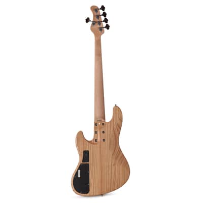 Mayones Jabba Custom 5 3A Eye Poplar/Swamp Ash Natural (Displayed at NAMM 2026) (Serial #JAB2506416) image 5