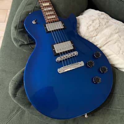 Gibson Nitrous Les Paul Studio 2012 - Cosmic Cobalt image 4