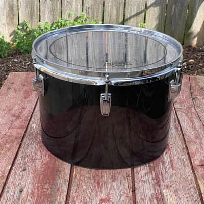 1970’s Vintage Ludwig 9x13" Smoke Vistalite Concert Tom Drum image 4