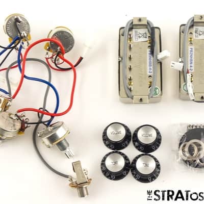 USED Epiphone SG Standard Probucker 2 & 3 PICKUPS POTS KNOBS CTS. image 2