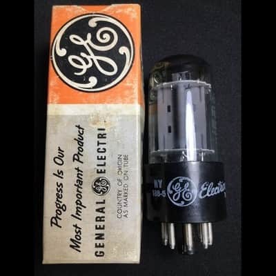 Lot of (4) NOS NIB GE 6BL7GT GTA Vintage Audio Radio Vacuum Tubes LOT.9856 image 2
