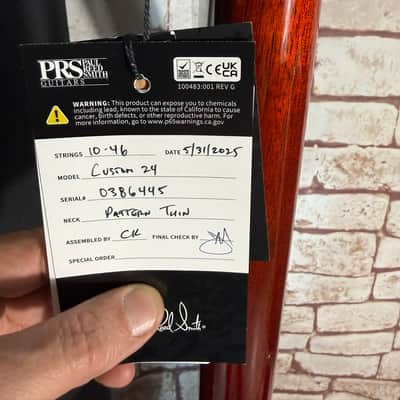 PRS Custom 24 85/15 - McCarty Sunburst image 15