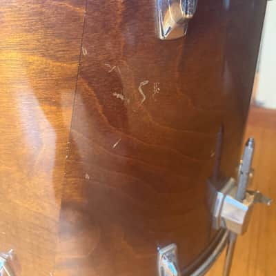 RARE Tama Superstar Mahogany 20 x 18" Floor Tom Drum image 5