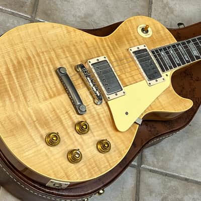2025 Gibson 1959 Les Paul Standard Chambered Antique Natural Ultra Light Aged Murphy Lab image 1