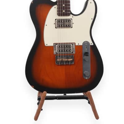 Nash T2HB w/  Lollartron Pickups - 2023 -2-Tone Sunburst. NEW (Authorized Dealer) image 3