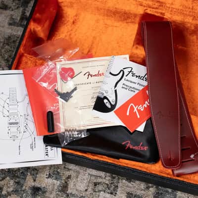 Fender Stories Collection Mike Campbell Red Dog Telecaster Electric Guitar - Red Dog Red with Hardshell Case - Used image 20