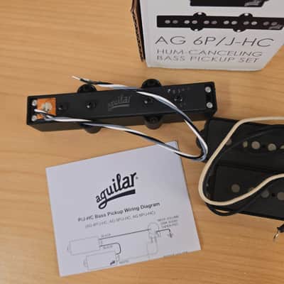Aguilar AG 6P/J-HC Hum-Canceling 6-String P/J Bass Pickup Set image 6