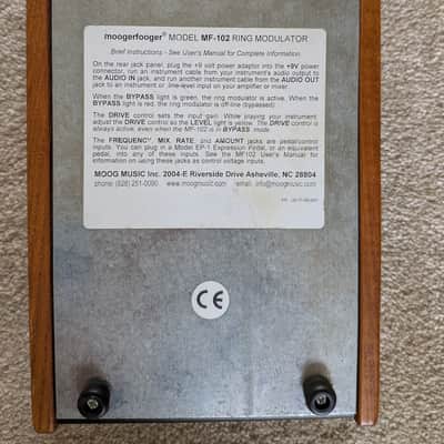Moog MF-102 Moogerfooger Ring Modulator 1998 - 2018 - Black image 4