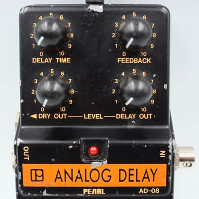 Pearl AD-08 Analog Delay Made in Japan Guitar Effect Pedal 800824 image 3