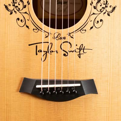 Taylor TS-BTe Taylor Swift Baby Taylor Acoustic-Electric Guitar with Gig Bag image 10