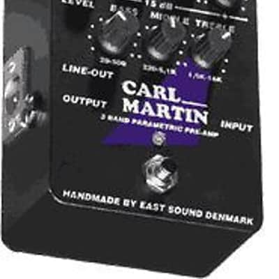 ギター CARL MARTIN 3 BAND PARAMETRIC PRE-AMP Carl Martin 3 Band Parametric Preamp - Tonebox.com