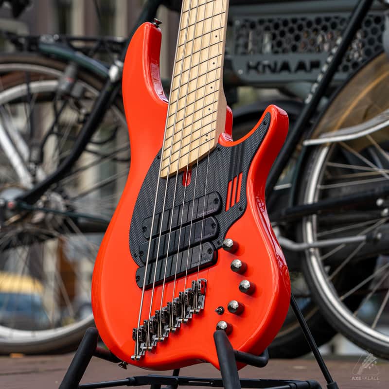 Dingwall NG3 Nolly 6-String Bass Guitar – Fiesta Red image 1