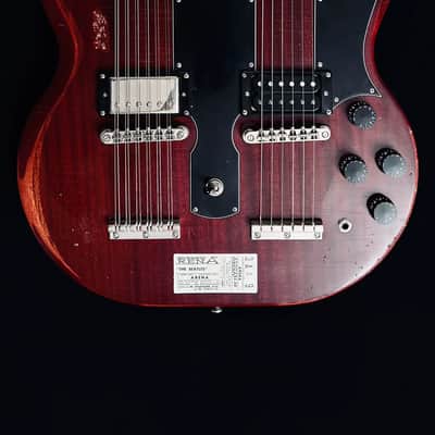 Bag Custom Made For Double Neck SG Page Signature Guitar Gibson (Big G) image 7