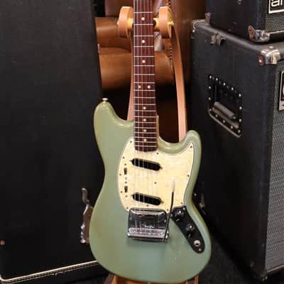 Fender 1966 Mustang Daphne Blue OHSC image 1