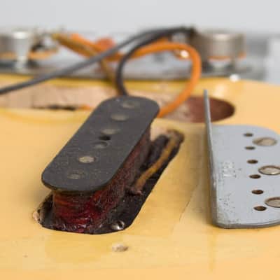 Fender  Champion Lap Steel Electric Guitar (1950), ser. #1265, black gig bag case. image 10