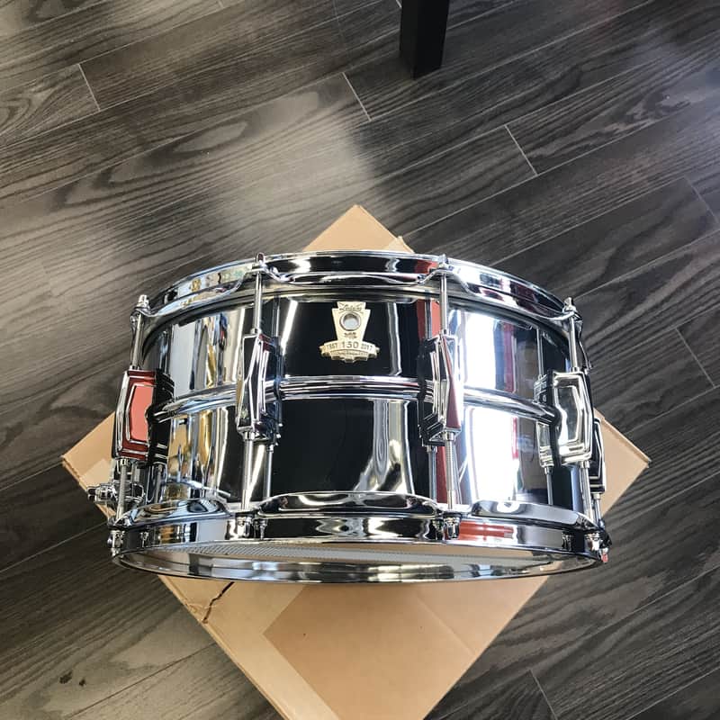 Ludwig LM402CAN150 Canada 150th Anniversary Edition Supraphonic 6.5x14" Aluminum Snare Drum 2017 image 3