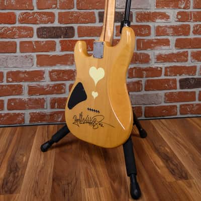 Fender Custom Shop The Disaffected Stratocaster #8 of 8 Natural with Custom Artwork by Ryan McGinness 2003 w/OHSC image 8