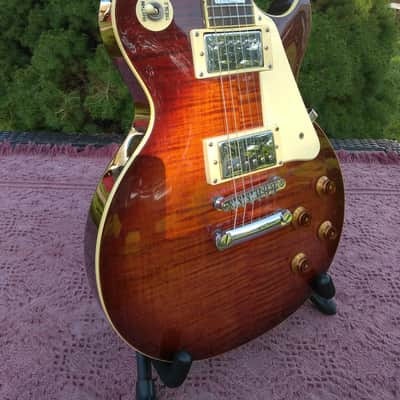 Epiphone Les Paul Standard 2001 Dark Vintage Sunburst | Reverb
