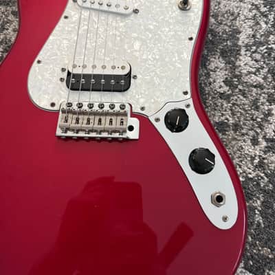 Fender Cyclone Deluxe Series 1999 MIM Candy Apple Red Rosewood Fretboard Guitar image 2