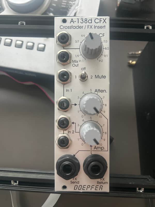 Doepfer A-138d CFX Crossfader / FX Insert 2010s - Silver image 1