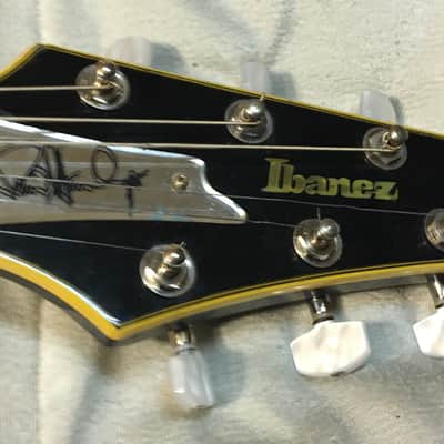 1996 Ibanez PS10-2 Vintage Paul Stanley Signature Iceman Black image 9