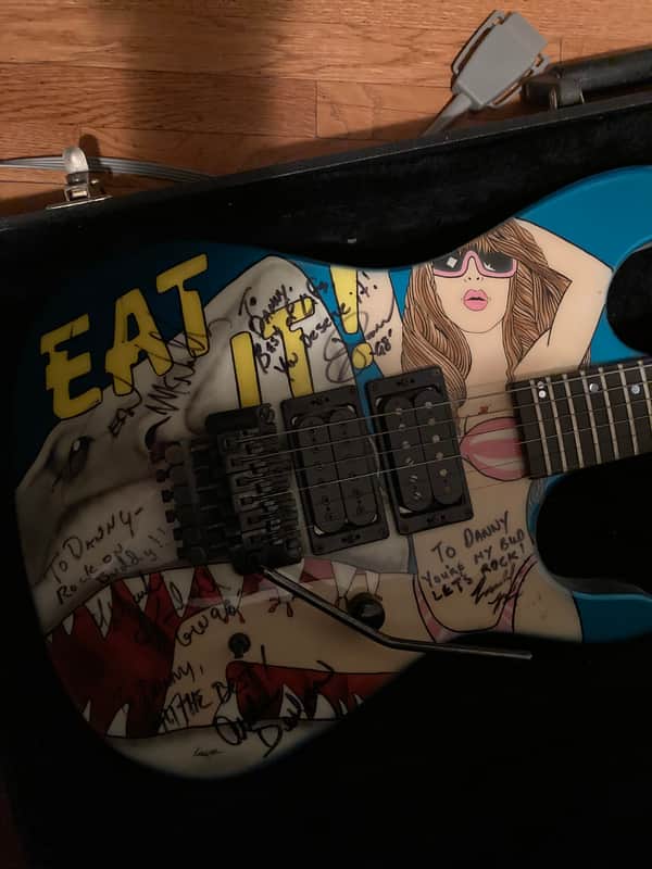 Kramer Custom 1980 Blue/White image 1