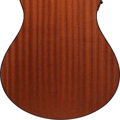 Ibanez AAM50CE Advanced Grand Auditorium Acoustic-Electric Guitar, Solid Spruce Top, Sapphire Blue Burst image 3