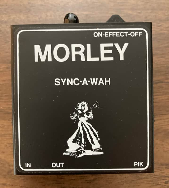 Morley Sync-A-Wah Pedal LIKE NEW IN BOX w/ Paperwork Late 1980's image 1