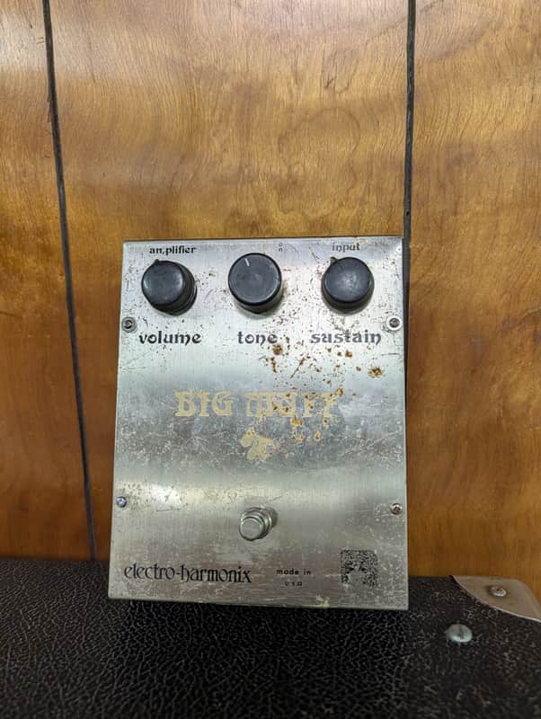 Electro-Harmonix Big Muff Pi V2 (Ram's Head) 1973 - 1977 - Silver image 1