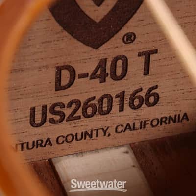 Guild D-40 Traditional Acoustic Guitar - Antique Burst (GD40TradABd1) image 4