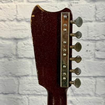 Silvertone 1457 Electric w/Case Amp (1960s) image 6