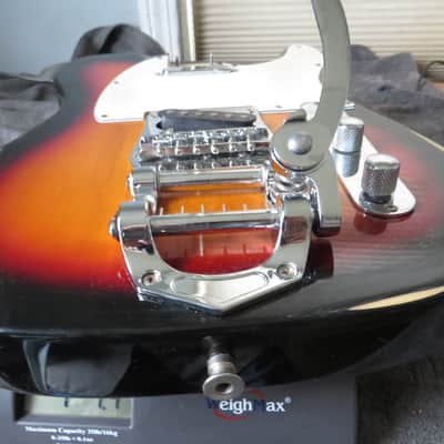 Tele tremlo sunburst loaded body Telecaster sunburst body - Sunburst image 6