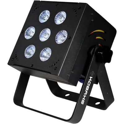 Blizzard Skybox 5 RGBAW+UV Battery Powered 7x15 Watt LED Wash Light image 3