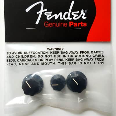 Fender Pure Vintage 60's Jazz Bass Replacement Knobs image 1