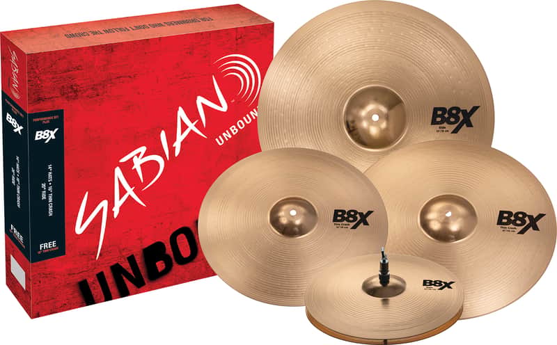 Sabian 45003XG B8X Performance Set Plus image 1
