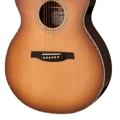 PRS SE A40 Angelus w/ PRS-Voiced Fishman Presys VT pickup, Tobacco Sunburst image 3