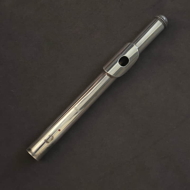 Mateki Solid Silver Flute Headjoint – Vintage 02 Series image 1