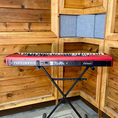 Nord Piano 6 73-Note Weighted Hammer Action Piano With Split / Layering & NP3 Pedal - Red image 8